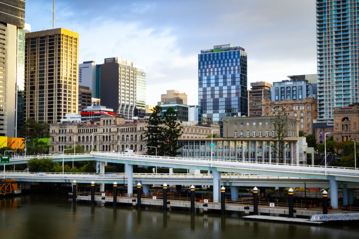 Brisbane city riverfront
