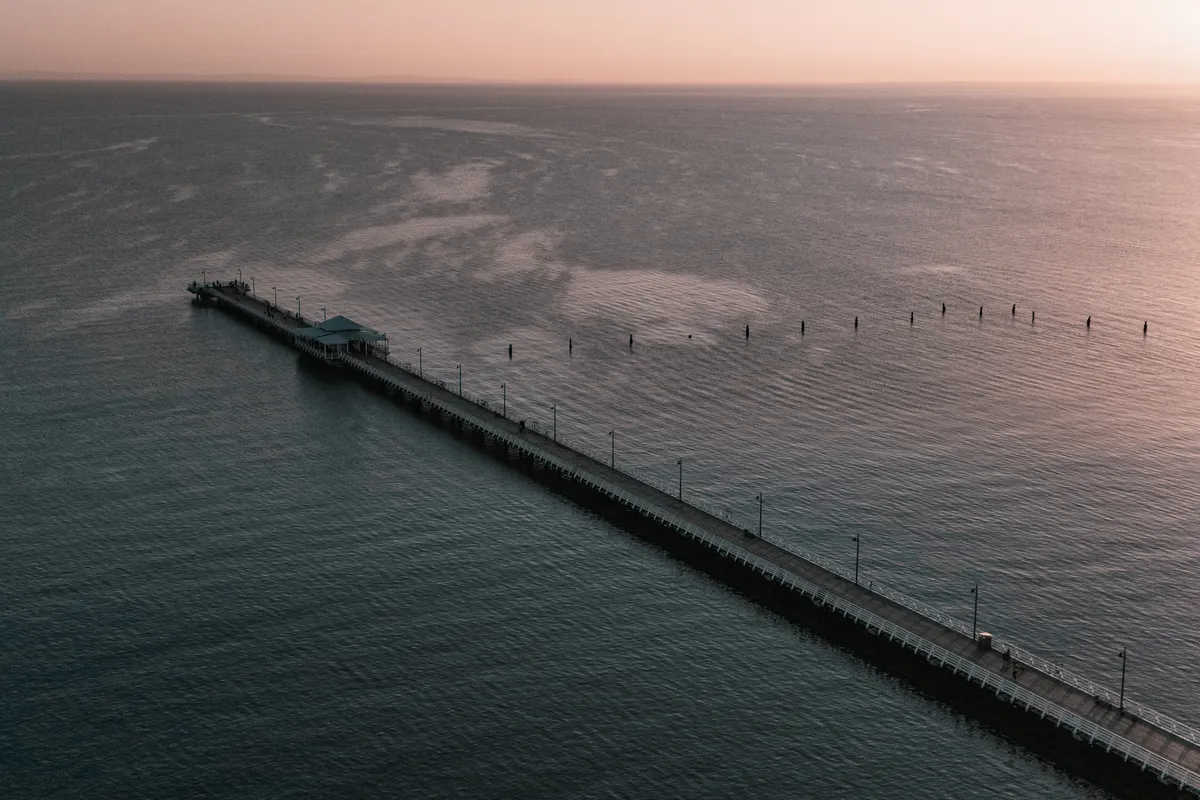 Shorncliffe Pier on Moreton Bay