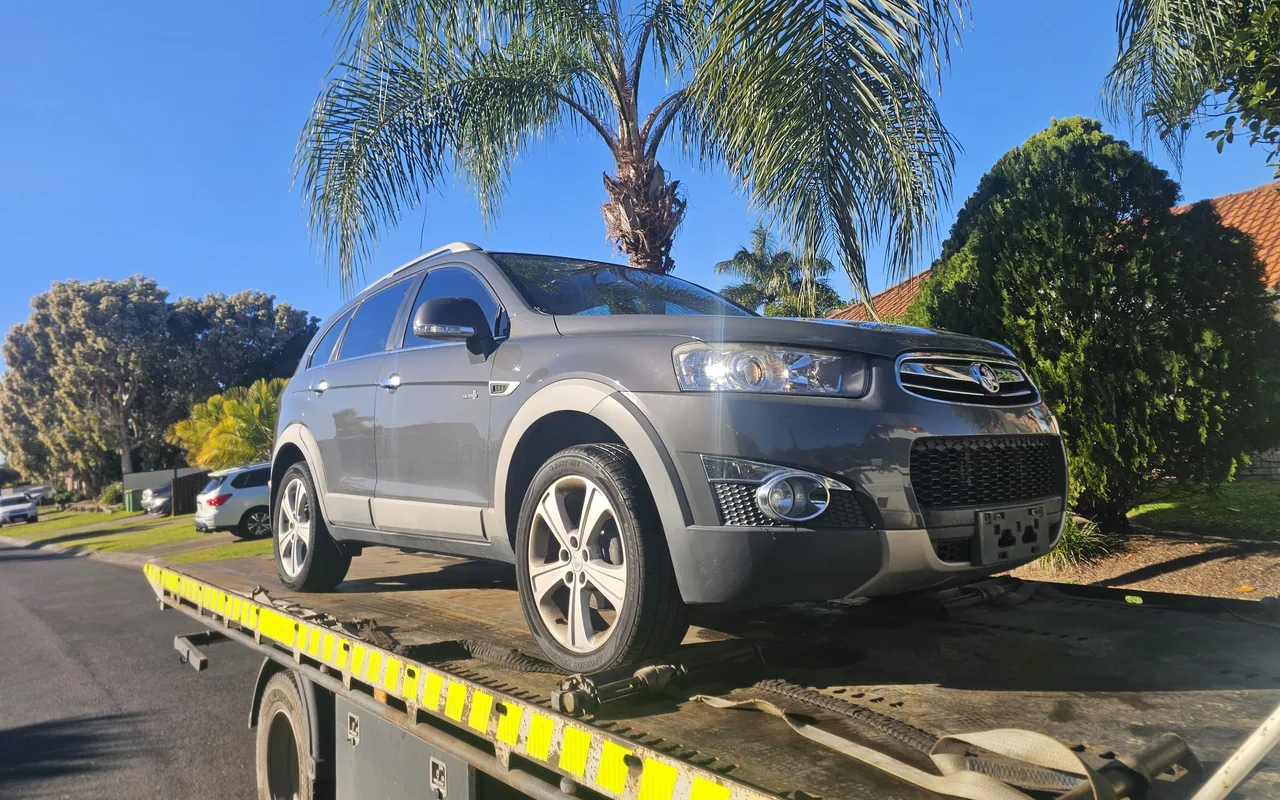 Grey Holden Captiva previously purchased by AK Cash for Cars