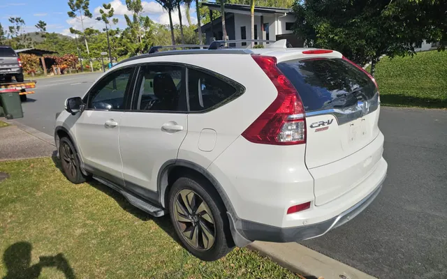White Honda CR-V from the AK Cash for Cars purchase collection